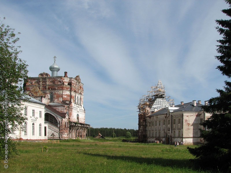 Веркольский монастырь фото Архангельская область Пинежский район Веркола (Новый Путь) Артемиев-Веркольский 