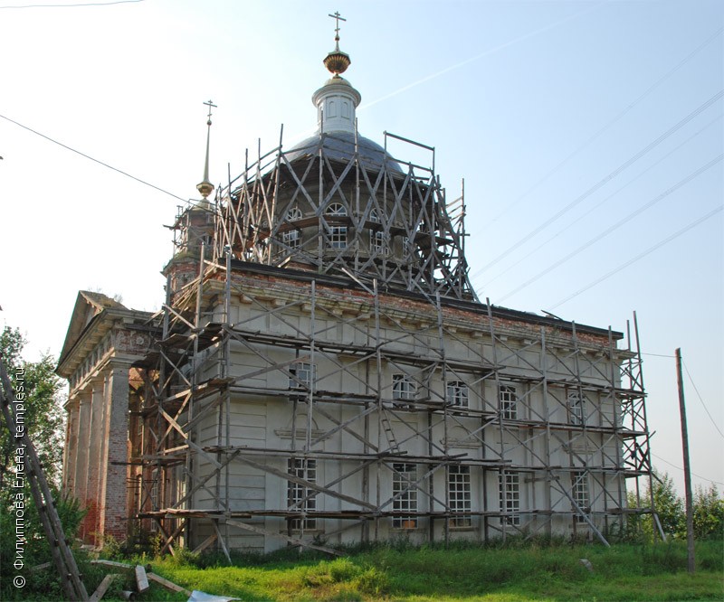 Храм в селе белое Кимрского района