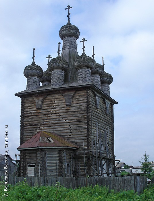 Заостровье Архангельск деревянный храм