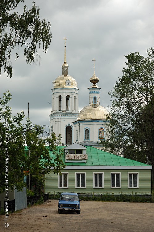 Поселок тумботино фото Нижегородская область Павловский район Тумботино Церковь Благовещения Пресвятой 