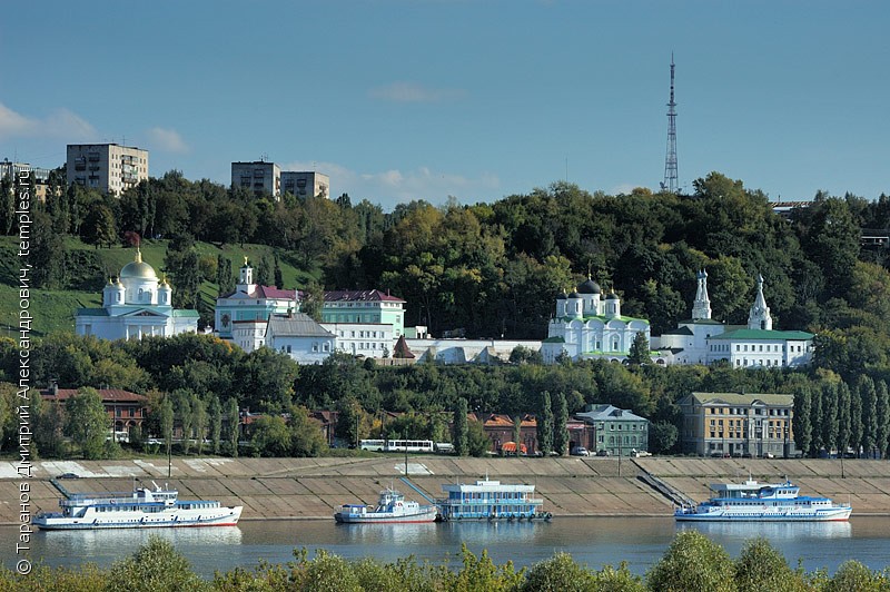 Благовещенский монастырь в 17 веке