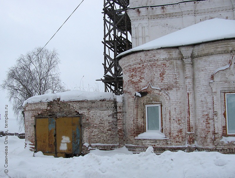 Ярославская область Некрасовский район Некрасовское Церковь Рождества