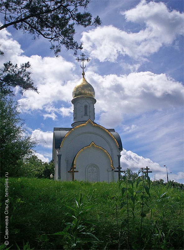 Женевьева Святая часовня храм в лесу