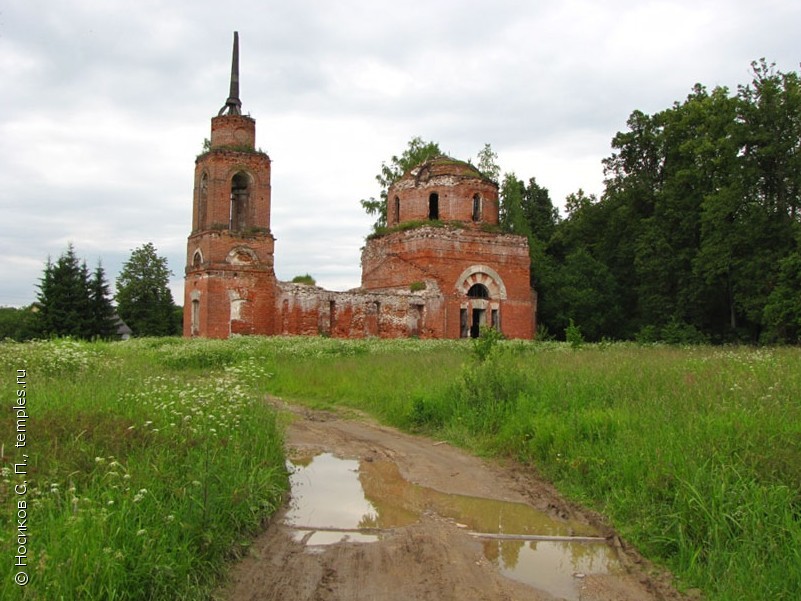 Деревня Талаево храм