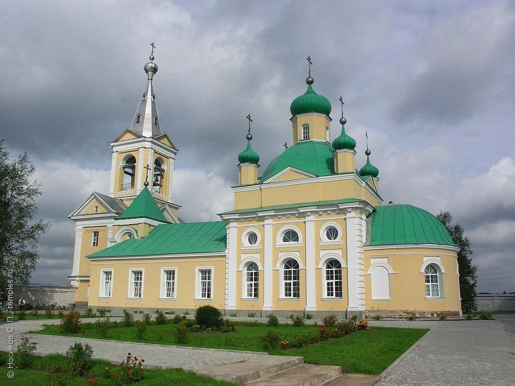 Введено Оятский женский монастырь Богоявленский собор Аплаксин