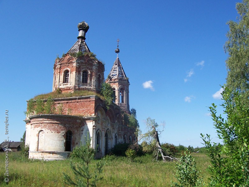 Калининский район тверская область фото Тверская область Калининский район Заборовье Церковь Троицы Живоначальной Фотогр