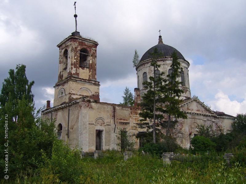 Храм Дмитровский Погост Шатура