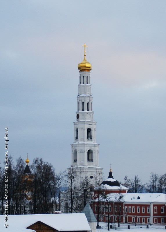 Успенская Церковь с колокольней г Ржеве