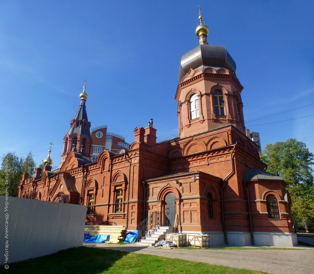 Москва Сокольники ВДВ Церковь Благовещения Пресвятой Богородицы Фотография