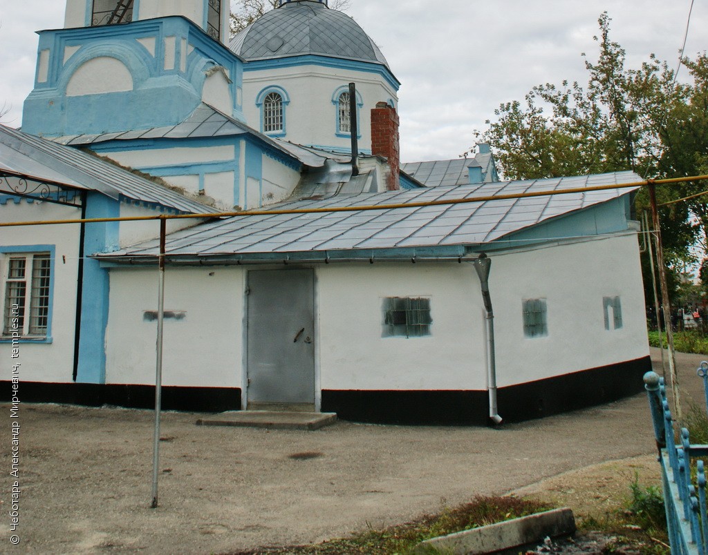 Рязанская область Ряжский район Ряжск Успенское кладбище Церковь Успения  Пресвятой Богородицы Фотография