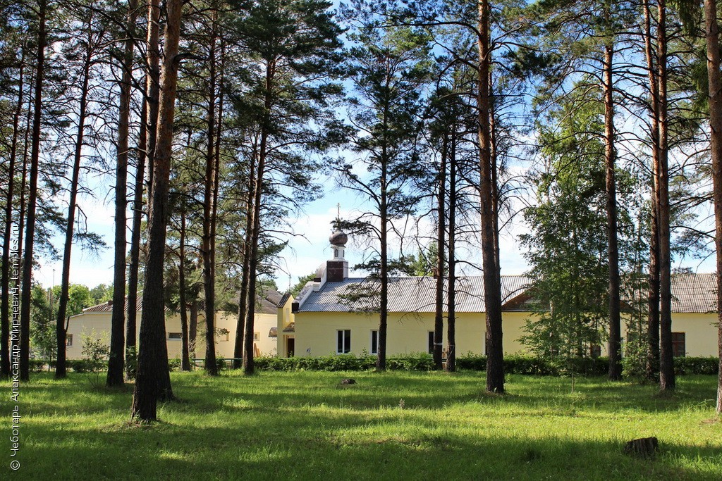 Московская область Воскресенск 2-я городская больница Церковь