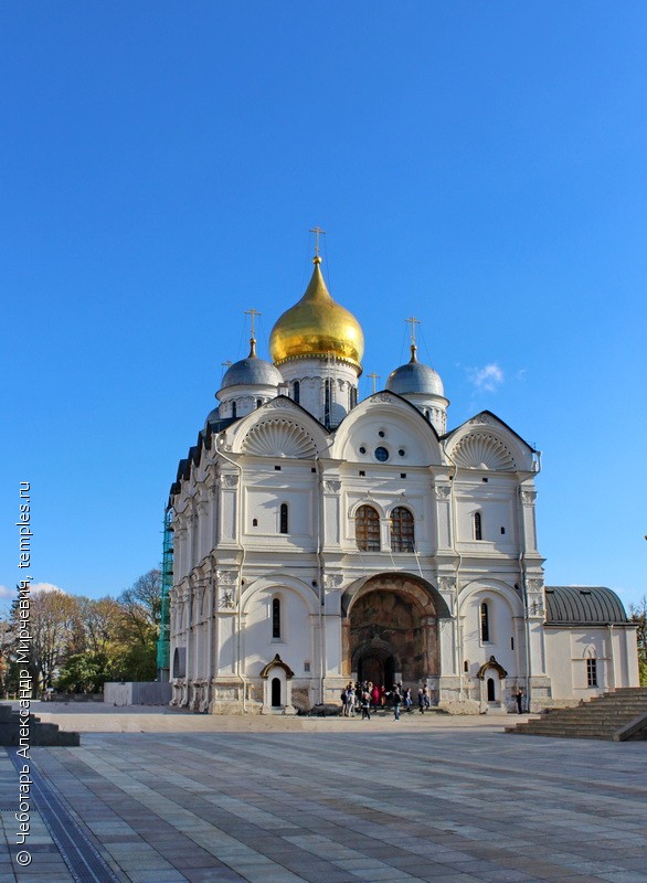 Архангельский собор Москва Кремль