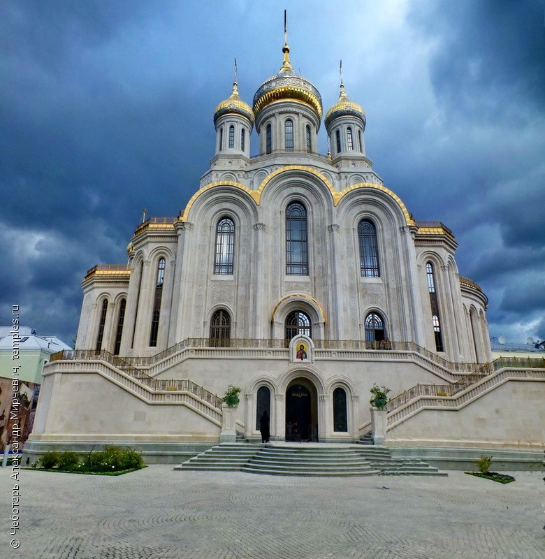 Москва Сретенский монастырь Сретенский собор