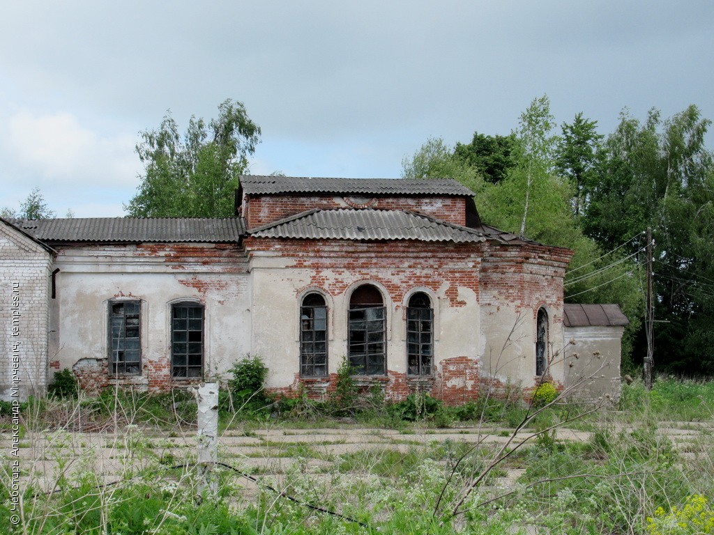 Тверская область Калязинский район Нерль Церковь Всех Святых Фотография