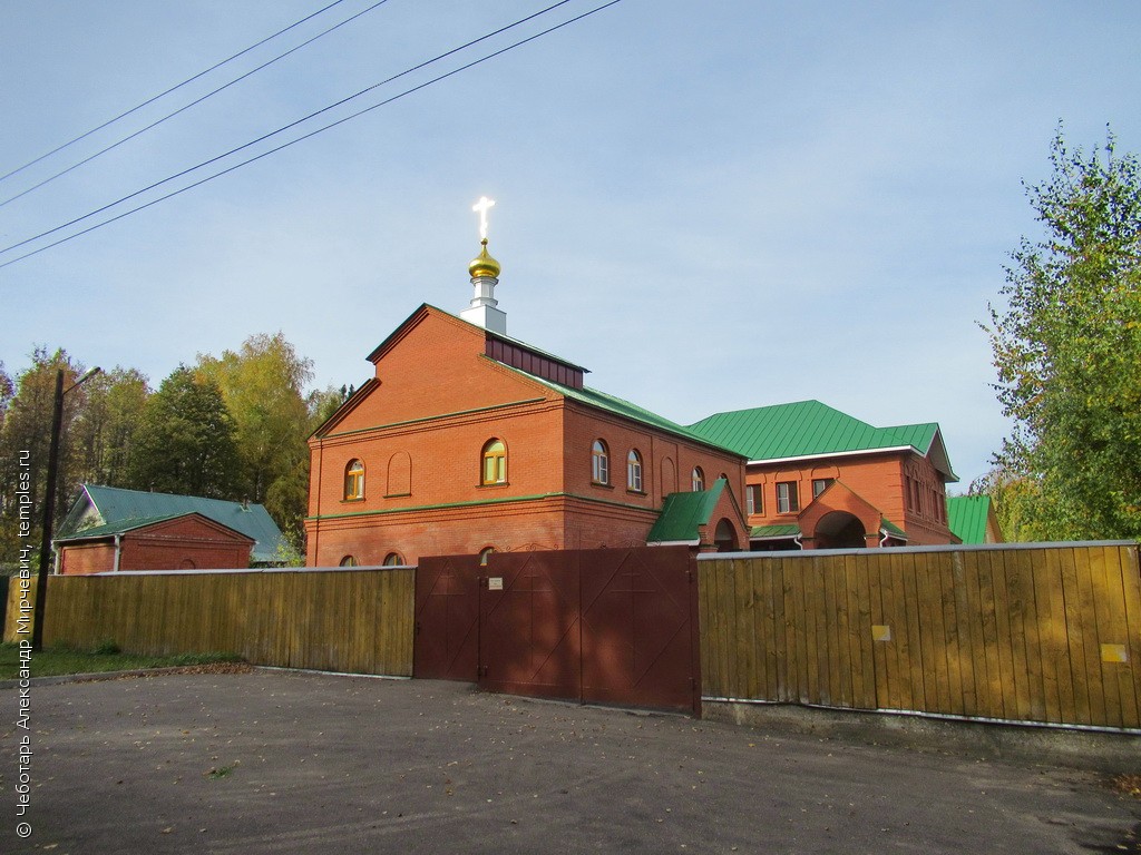 Нижегородская область Дивеевский район Новостройка Серафимовский скит  Церковь Серафима Саровского Келья Фотография