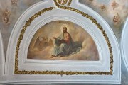 Апостол и евангелист Лука, роспись свода нижнего Никольского храма церкви Петра и Павла на Новой Басманной в Москве.