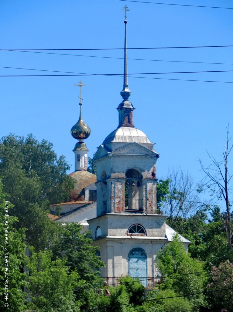 Петровская церковь фото Ярославская область Ростовский район Петровское Церковь Преображения Господня Фо