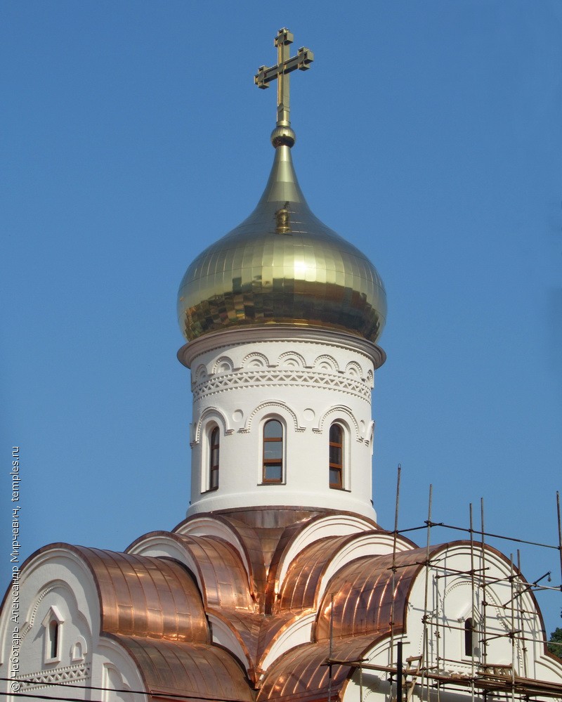 Москва Церковь Николая Чудотворца Звонница Глава Фотография