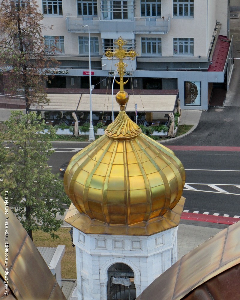 Москва Церковь Преображения Господня Глава Фотография