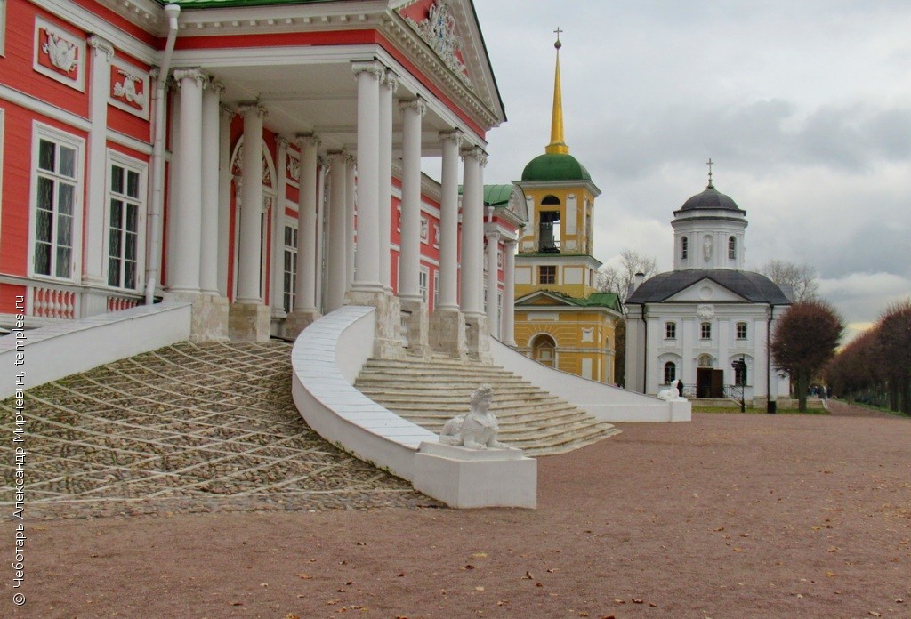 Церковь близ Перово в Кусково