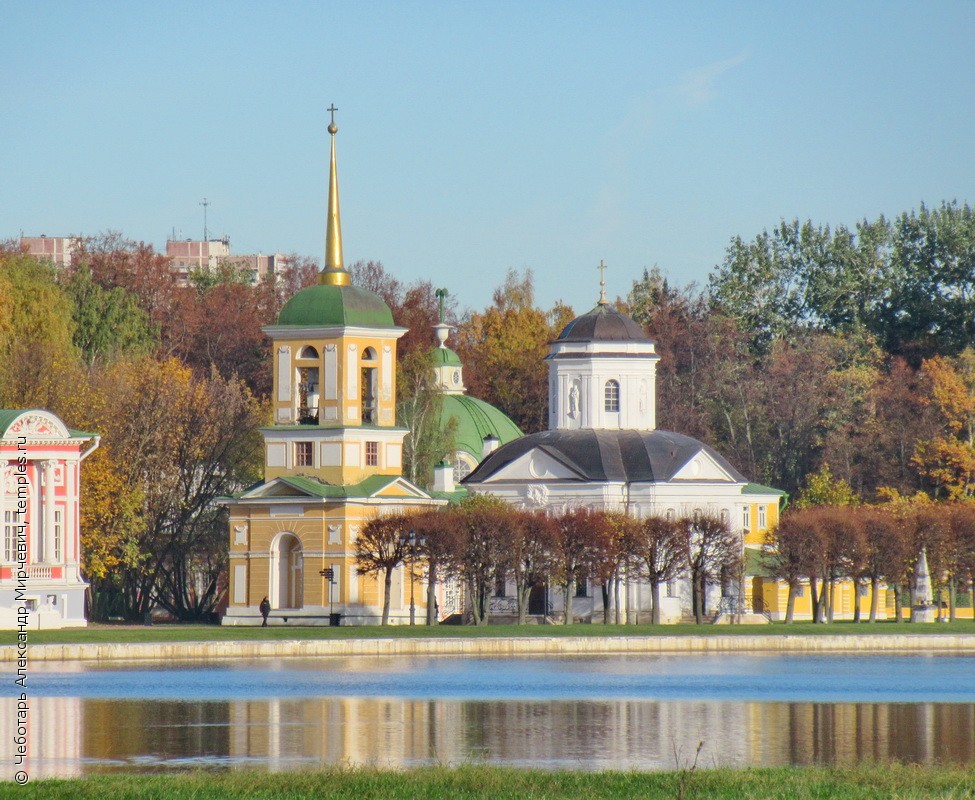 Церковь близ Перово в Кусково