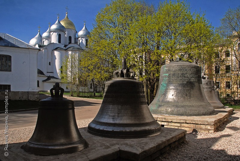 Колокола в Кремле Великий Новгород