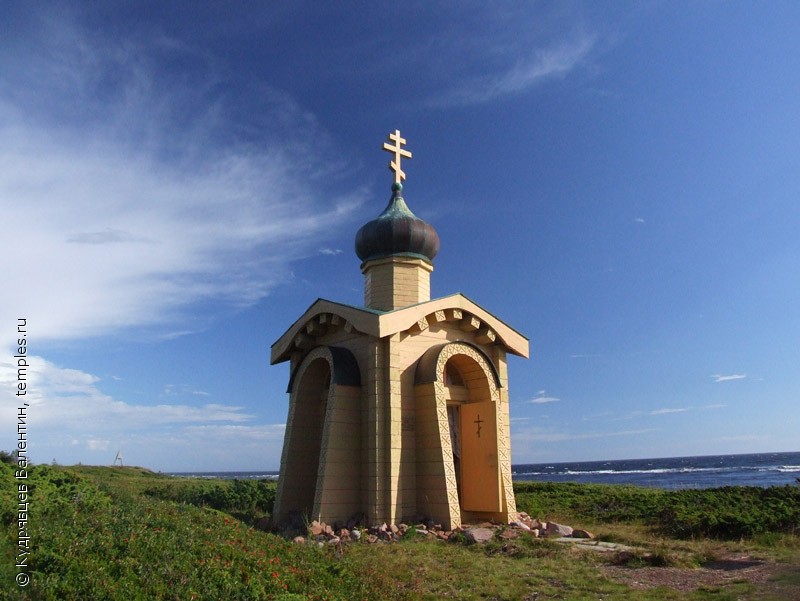 Часовня на острове Кампергольм