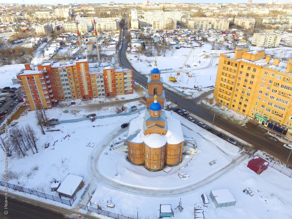 Калуга Тайфун Церковь Вознесения Господня Фотография