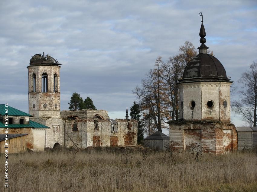 Деревня Ошевенский Погост