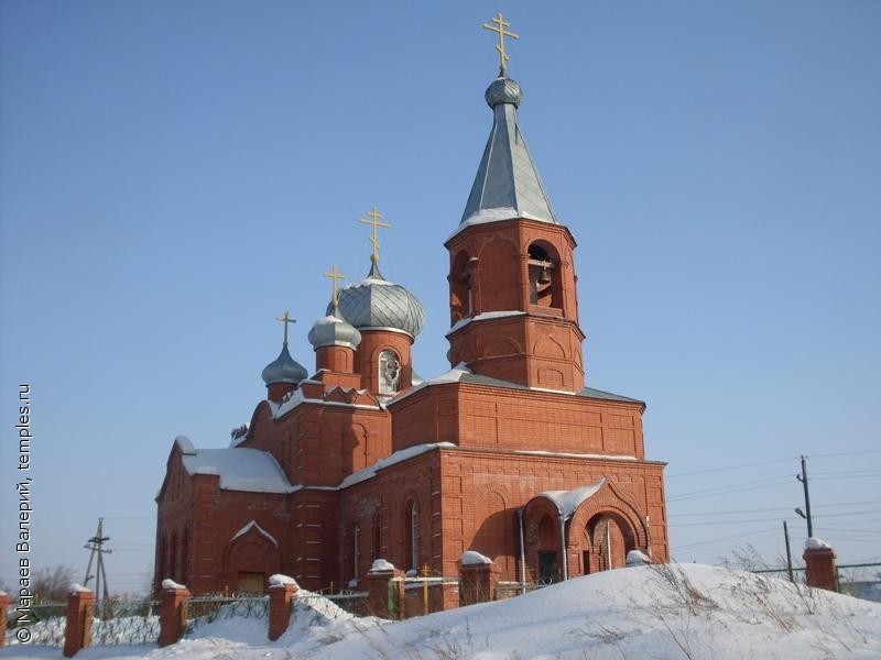 Старое фото неизвестного храма Алтайский край