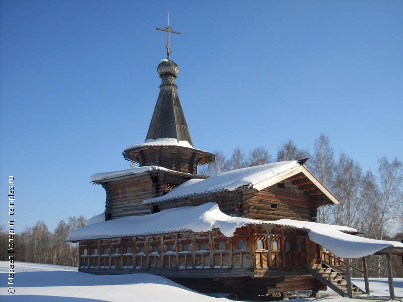 Рубленый храм Новосибирск