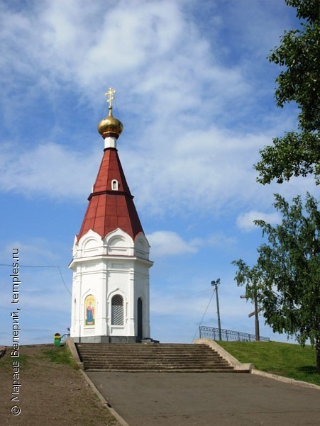 Часовня на Покровской горе Красноярск