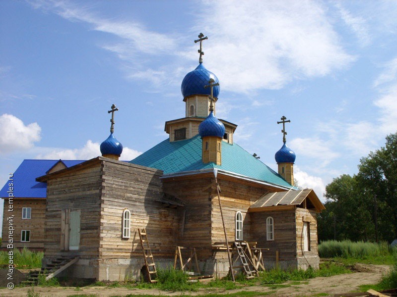 Старое фото неизвестного храма Алтайский край