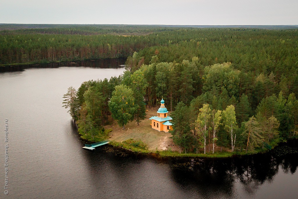 Александро Свирский монастырь озеро