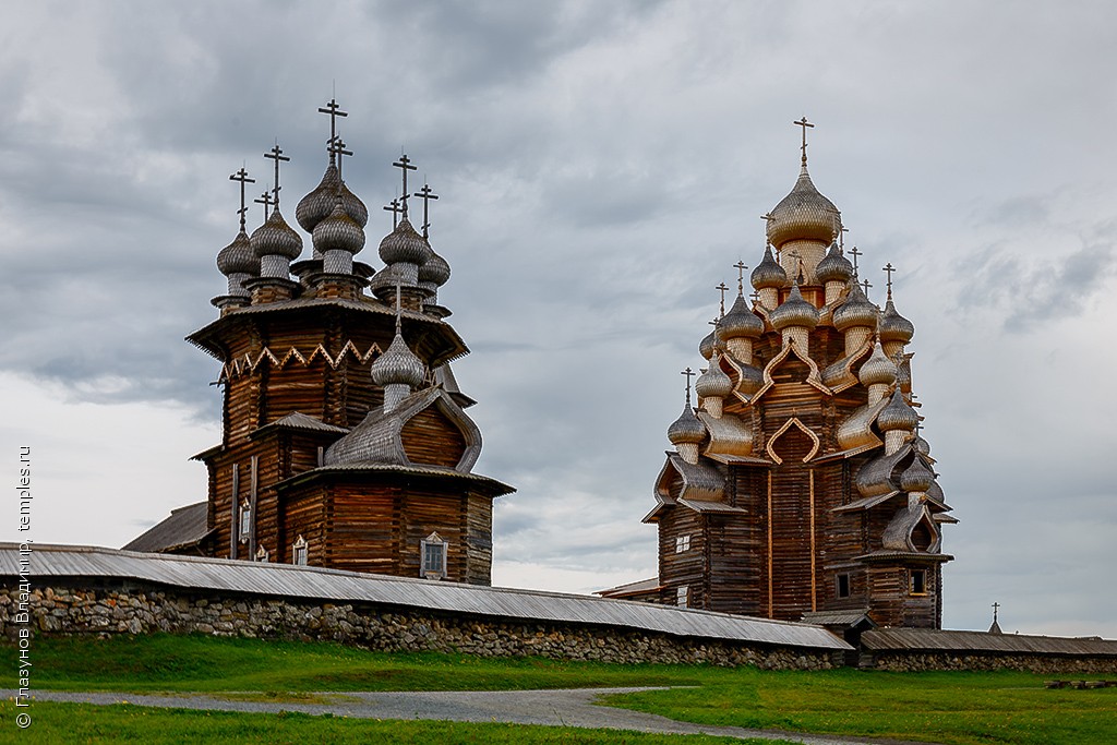 Церковь Преображения Господня Кижи купола