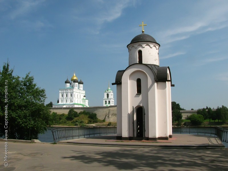 Ольгинская часовня Псков план