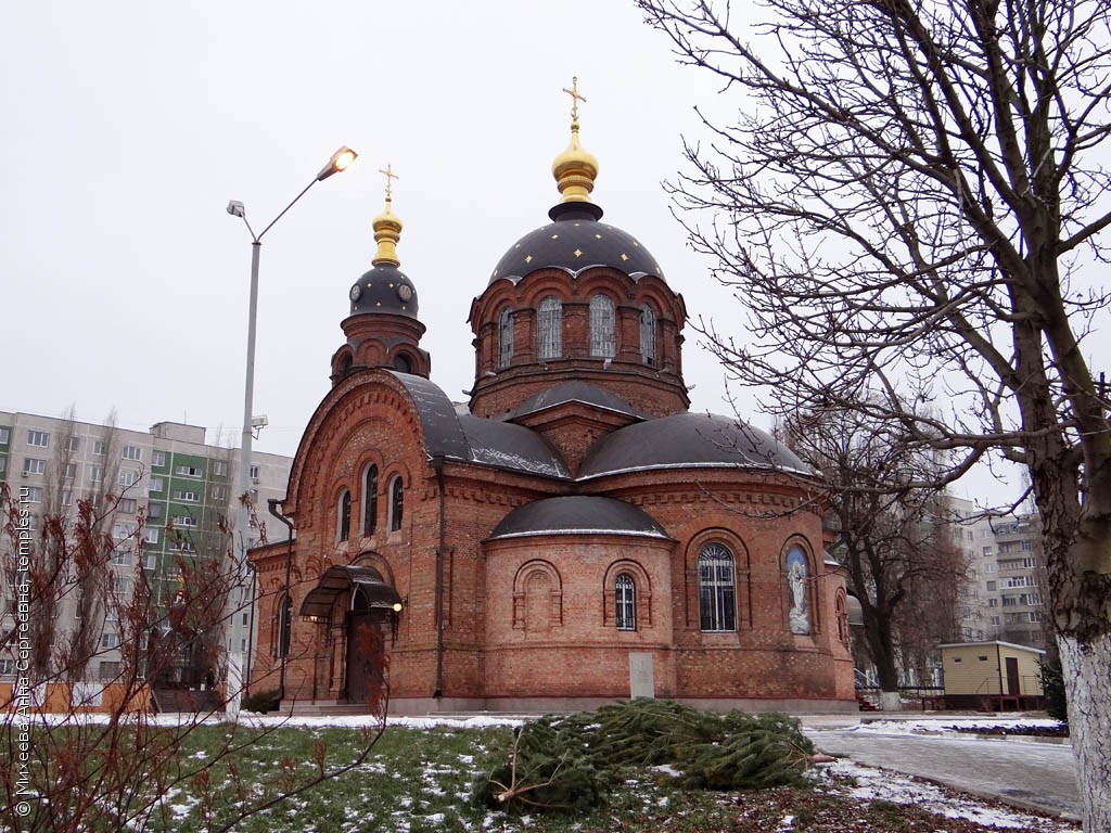 Белгородская область Старый Оскол Собор Александра Невского Фотография