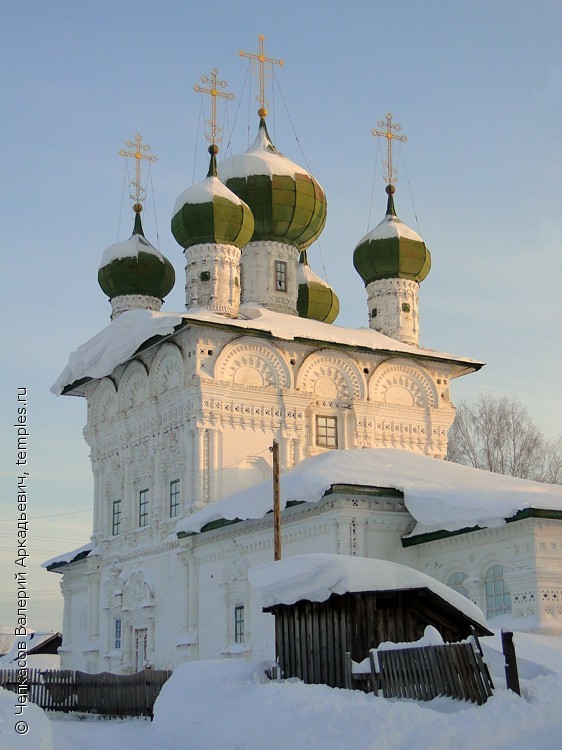 Никольская Церковь Ныроб Пермский край