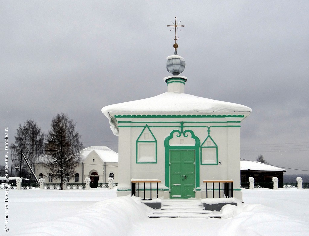 Никольская Церковь Ныроб Пермский край