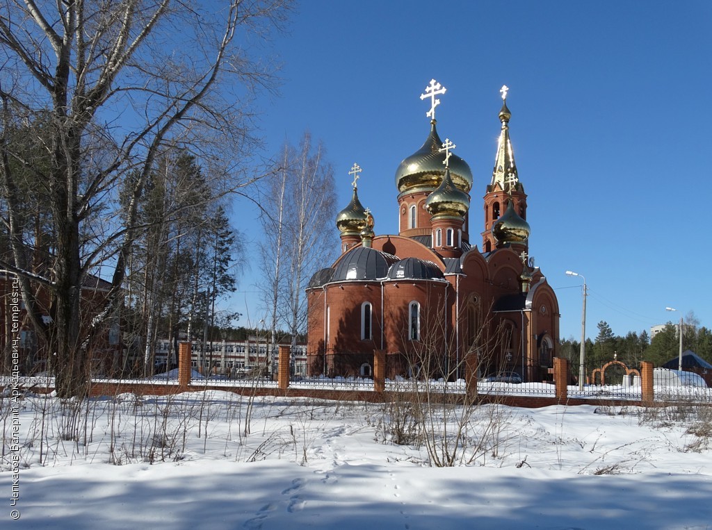 Храм Георгия Победоносца зимой