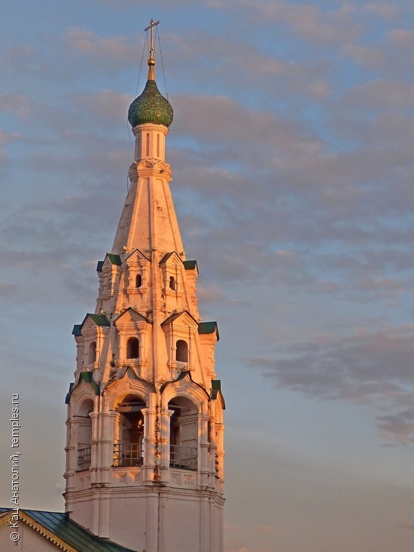 Храм Ярославля Церковь Ильи пророка