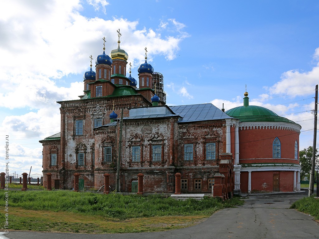 Пермский край Усольский район Усолье Спасо-Преображенский Усольский  монастырь Собор Преображения Господня Фотография