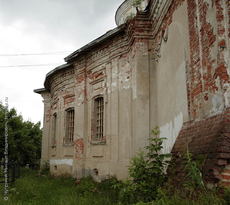 Церковь в деревне Бородино