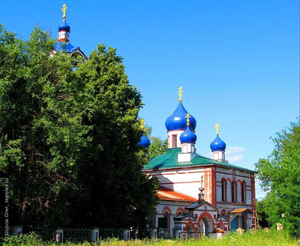 Покров село фото Московская область Ликино-Дулево Старый Покров Церковь Покрова Пресвятой Богород