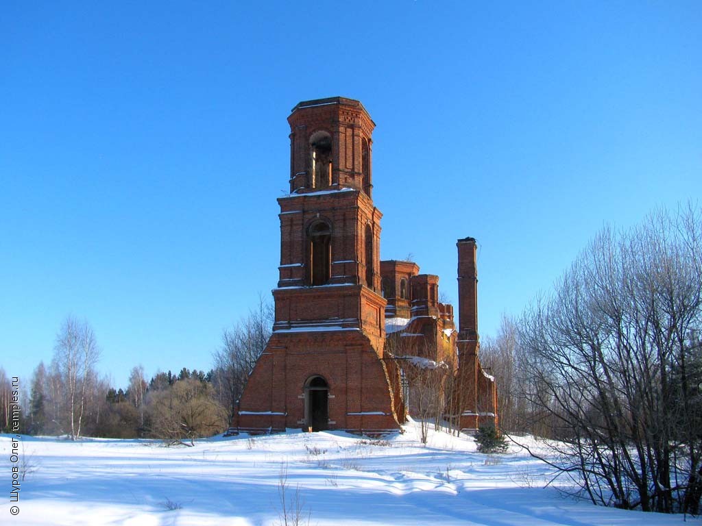 Никольский храм, д Мишино, Зарайский район