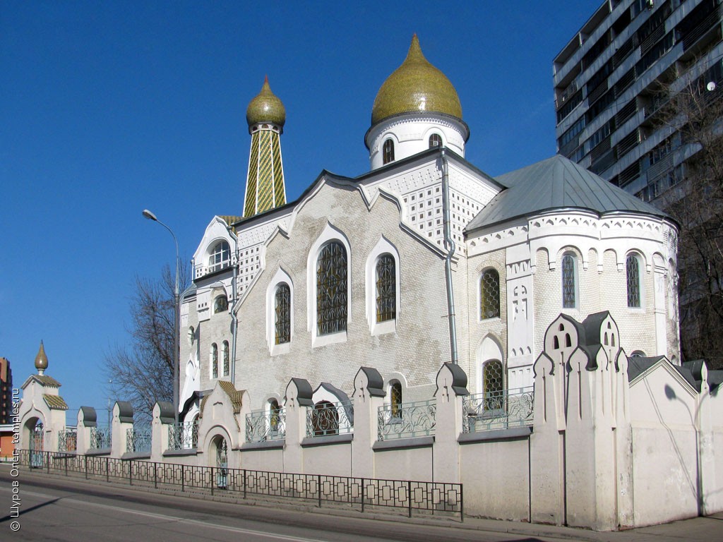 Москва Старообрядчество Покровско-Успенская старообрядческая община Церковь  Покрова Пресвятой Богородицы Фотография