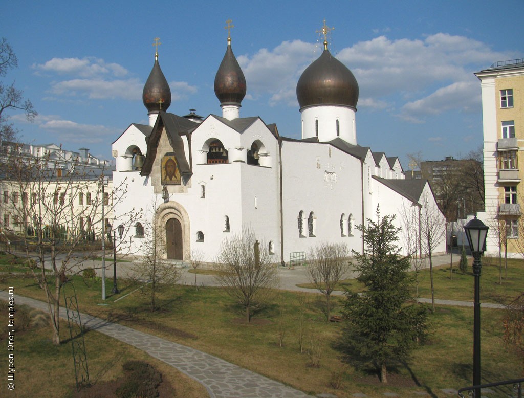 Москва Марфо-Мариинская обитель Собор Покрова Пресвятой Богородицы  Фотография