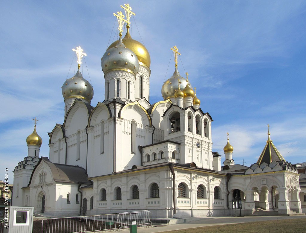 Москва Зачатьевский монастырь Собор Рождества Пресвятой Богородицы  Фотография