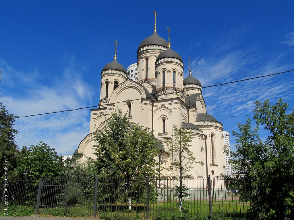 Москва Марьино Церковь Иконы Божией Матери Утоли Моя Печали Фотография