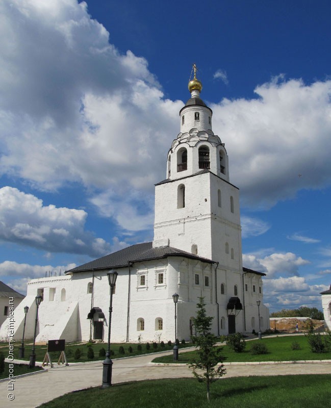 Остров град Свияжск Сергиевская Церковь